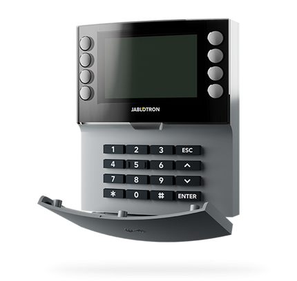 Jablotron Jablotron JA-115E-GR, Wired control panel with keypad, LCD and RFID reader