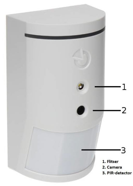 Jablotron JA-120PC Bus Détecteur de mouvement PIR avec caméra