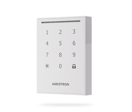 Jablotron Jablotron JA-121E-WH buiten bediendeel met lezer wit