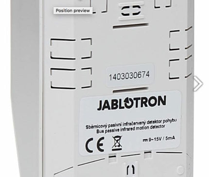 Jablotron Jablotron JA-150P Draadloze mini PIR