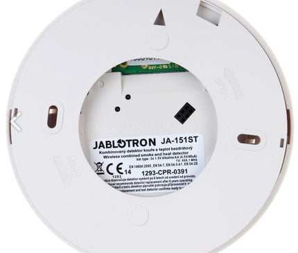 Jablotron Jablotron JA-151ST Draadloze brand- en hitte detector met sirene