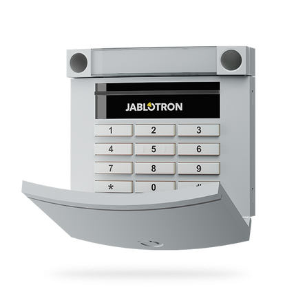 Jablotron JA-153E-GR Panneau de contrôle de code sans fil Clé RFID Gris