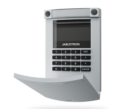 Jablotron Jablotron JA-154E-GR, Contrôleur sans fil, LCD et RFID Gris