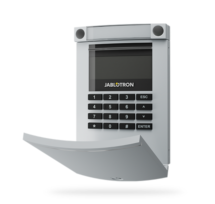 Jablotron JA-154E-GR, Contrôleur sans fil, LCD et RFID Gris