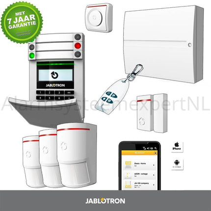 Jablotron Jablotron JA103KR without GSM module + LAN Wireless alarm system KIT (C)
