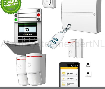 Jablotron Jablotron JA103KR sans module GSM + LAN Système d'alarme sans fil KIT (D)