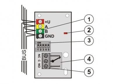Jablotron Jablotron JB-111N BUS signal output module PG