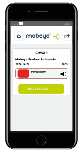Mobeye Mobeye CMVXI-R, alarme extérieure 4G