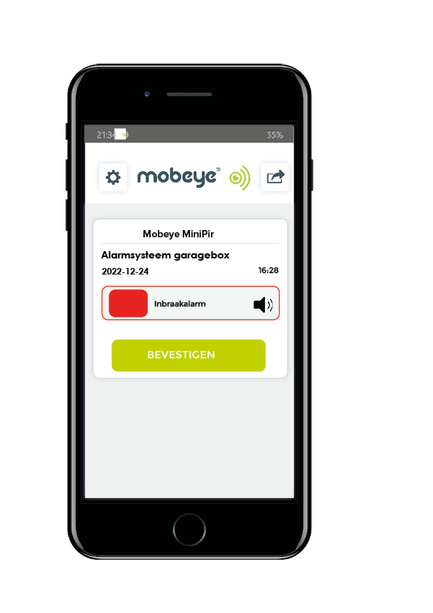 Mobeye Mobeye ICM41IP, MiniPir inbraaksysteem stand-alone