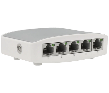 Movok Movok VK-SWITCH-05N-G, 5-Port Switch ohne PoE
