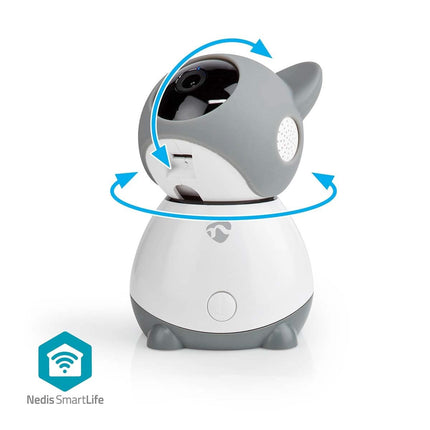 Nedis Nedis Rotating SmartLife Camera for Indoor, child/baby monitor camera