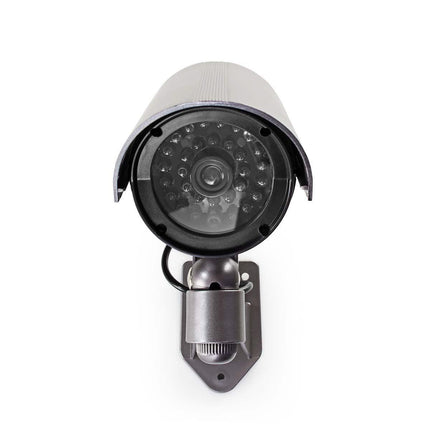 Nedis Nedis Caméra de sécurité factice Bullet IP44 Argent