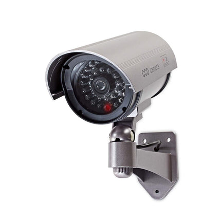 Nedis Nedis Caméra de sécurité factice Bullet IP44 Argent