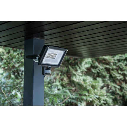 Nedis Nedis LED-Strahler JARO 4060P, IP65, 30W, 3450lm, 6500K, mit Bewegungsmelder