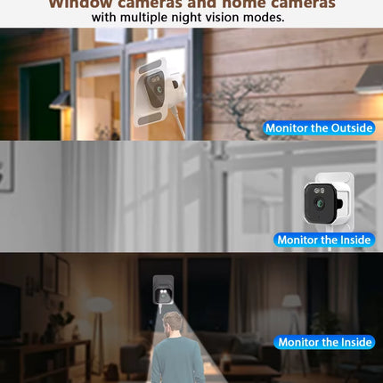 RaamCamera incl. Micro SD Kaart - Bewakingscamera Raam Beveiliging - Geen RaamCamera incl. Micro SD Kaart - Bewakingscamera Raam Beveiliging - Geen