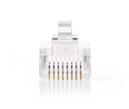 Nedis Nedis RJ45 Connector CAT5 UTP Pass Through 10 stuks voor soepele aders (stranded)