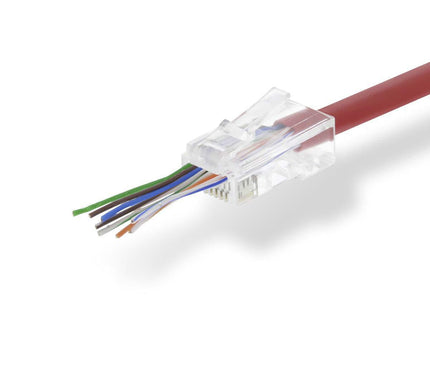 Nedis Nedis RJ45 Connector CAT5 UTP Pass Through 10 stuks voor soepele aders (stranded)