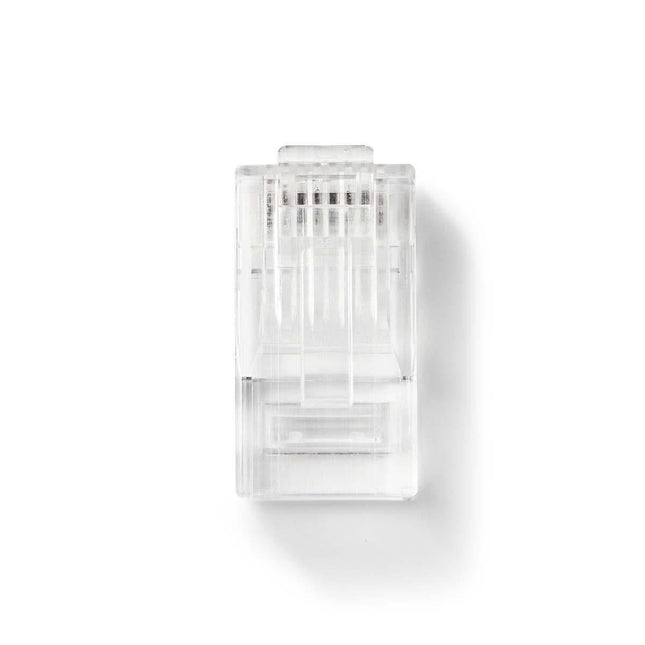 Nedis Nedis RJ45 Connecteur CAT5 UTP Pass Through Solid 10 pieces (stiff cores)