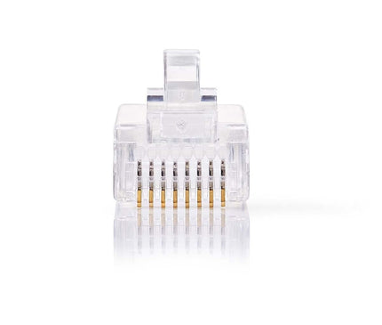 Nedis Nedis RJ45 Connector CAT5e , Verguld 10 Stuks, Solid Ader