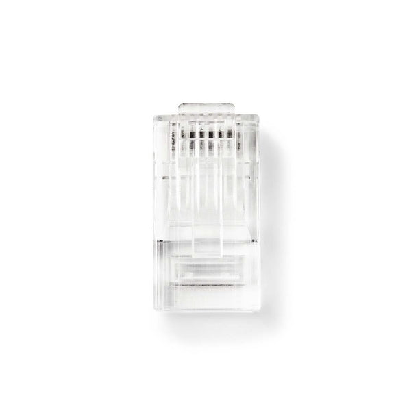 Nedis Nedis RJ45 Connector CAT6, Gold-plated 10 Pieces, Solid Conductor