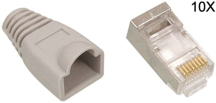 Nedis Nedis Connecteur RJ45 CAT6A FTP Set 10 pièces