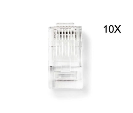 Nedis Nedis RJ45 Connector CAT6A UTP Set 10 pieces for stiff cores