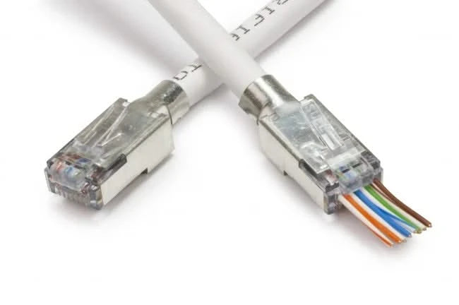 Nedis Nedis RJ45 Connecteur CAT7 FTP Pass Through connectors Set 10 pieces