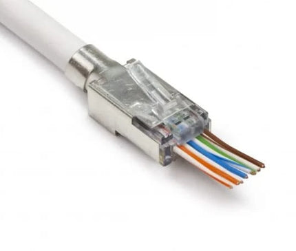 Nedis Nedis RJ45 Connecteur CAT7 FTP Pass Through connectors Set 10 pieces