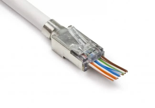 Nedis Nedis RJ45 Connecteur CAT7 FTP Pass Through connectors Set 10 pieces