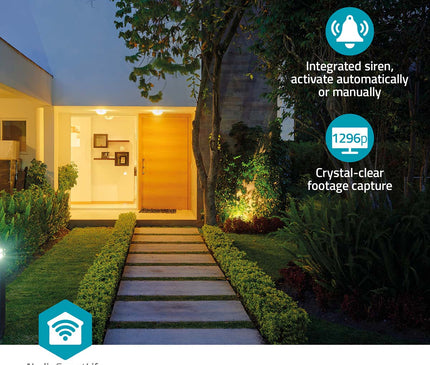 Nedis SmartLife Nedis SmartLife 3MP Outdoor PTZ Camera with WiFi and battery
