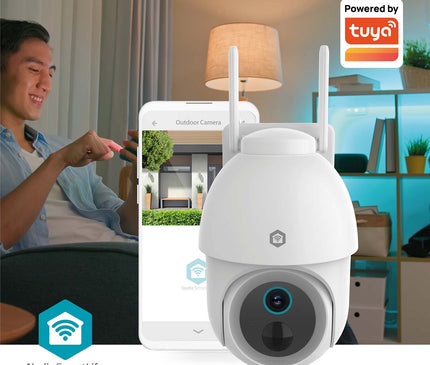 Nedis SmartLife Nedis SmartLife 3MP Outdoor PTZ Camera with WiFi and battery