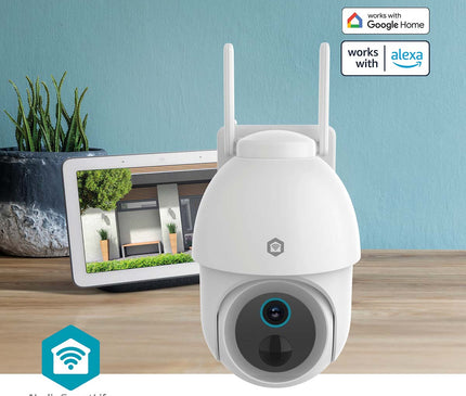 Nedis SmartLife Nedis SmartLife 3MP Outdoor PTZ Camera with WiFi and battery