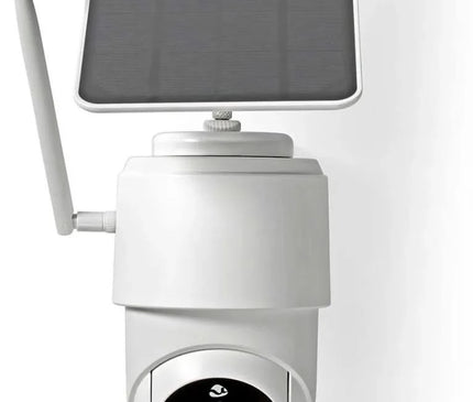 Nedis SmartLife 4G Caméra PTZ pour l'extérieur avec panneau solaire et batterie