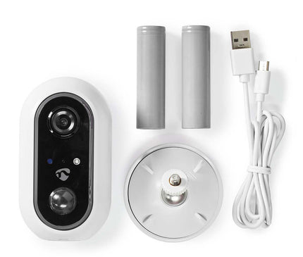 Nedis Nedis SmartLife Camera pour l'extérieur Wi-Fi Full HD IP65 Cloud / MicroSD