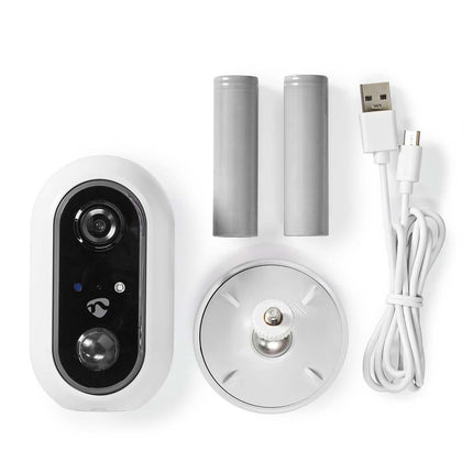 Nedis Nedis SmartLife Camera pour l'extérieur Wi-Fi Full HD IP65 Cloud / MicroSD