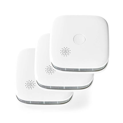 Nedis Nedis SmartLife Rookmelder set van 3 stuks incl. vervangbare batterijen