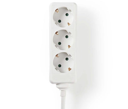 Nedis Nedis Stekkerdoos met randaarde, 16 A, 3-wegs, 3m