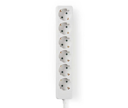 Nedis Nedis Socket with grounding, 16 A, 6-way, 1.5m
