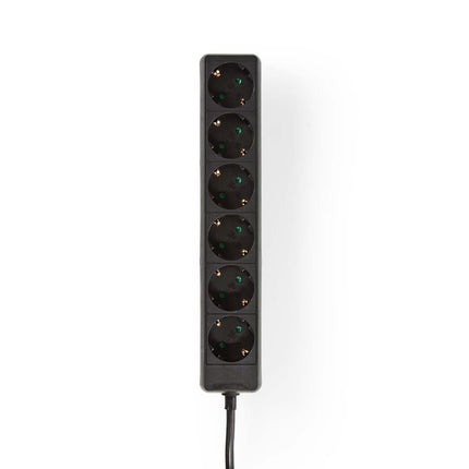 Nedis Nedis Socket with grounding, 16 A, 6-way, 1.5m