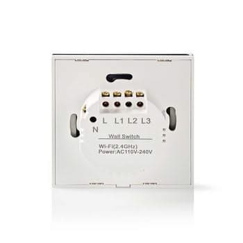 Nedis Nedis Wi-Fi smart wall switch | Curtain, shutter or sunshade controls