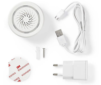 Nedis Nedis Wi-Fi smart siren | Alarme ou Gong | 85 dB