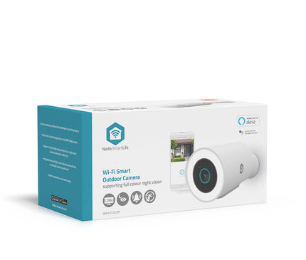 Nedis Nedis Wi-Fi Smartlife 3Mp Full-HD IP-camera voor buiten met bewegingssensor, vaste voeding