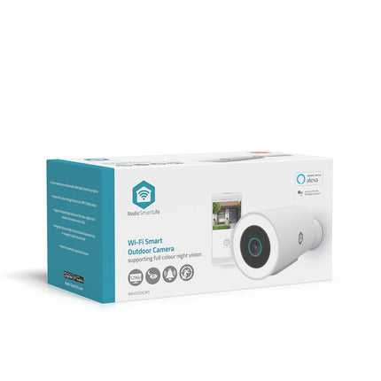 Nedis Nedis Wi-Fi Smartlife 3Mp Full-HD outdoor IP camera with motion sensor, fixed power supply