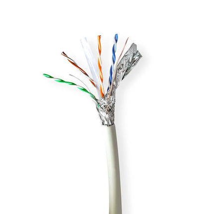 Nedis Network cable CAT6A S/FTP, 305 mtr sur bobine, 100% cuivre, Solid cores