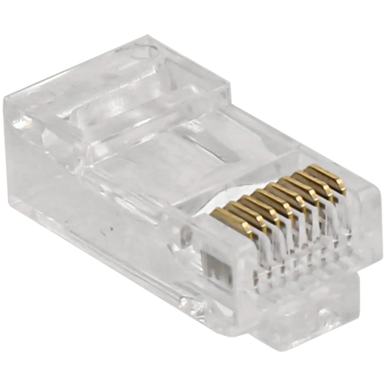 Nedis RJ45 Connector CAT6 UTP Pass Through Solid 10 stuks (stugge aders)