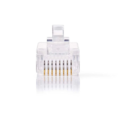 Nedis RJ45 Connecteur CAT6A UTP Set 10 pièces pour conducteurs rigides