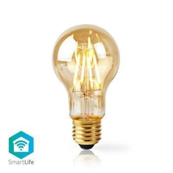 Nedis Wi-Fi Smart LED Filament Lamp | E27 | A60 | 7 W | 806 lm