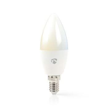 Nedis Wi-Fi smart LED-lamp | Warm- tot Koud-Wit | E14