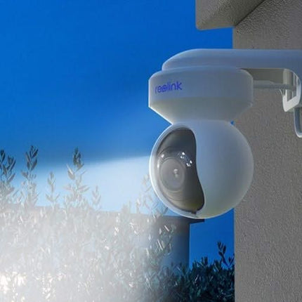 Reolink E540, 5MP PTZ Dual-Band WiFi camera with scare lighting