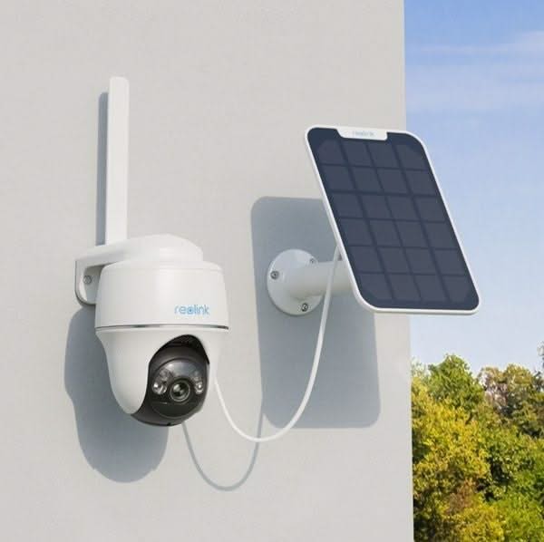 Reolink G430 + Solar Panel 2, Draadloze 4G Pan/Tilt Camera met slimme detectie